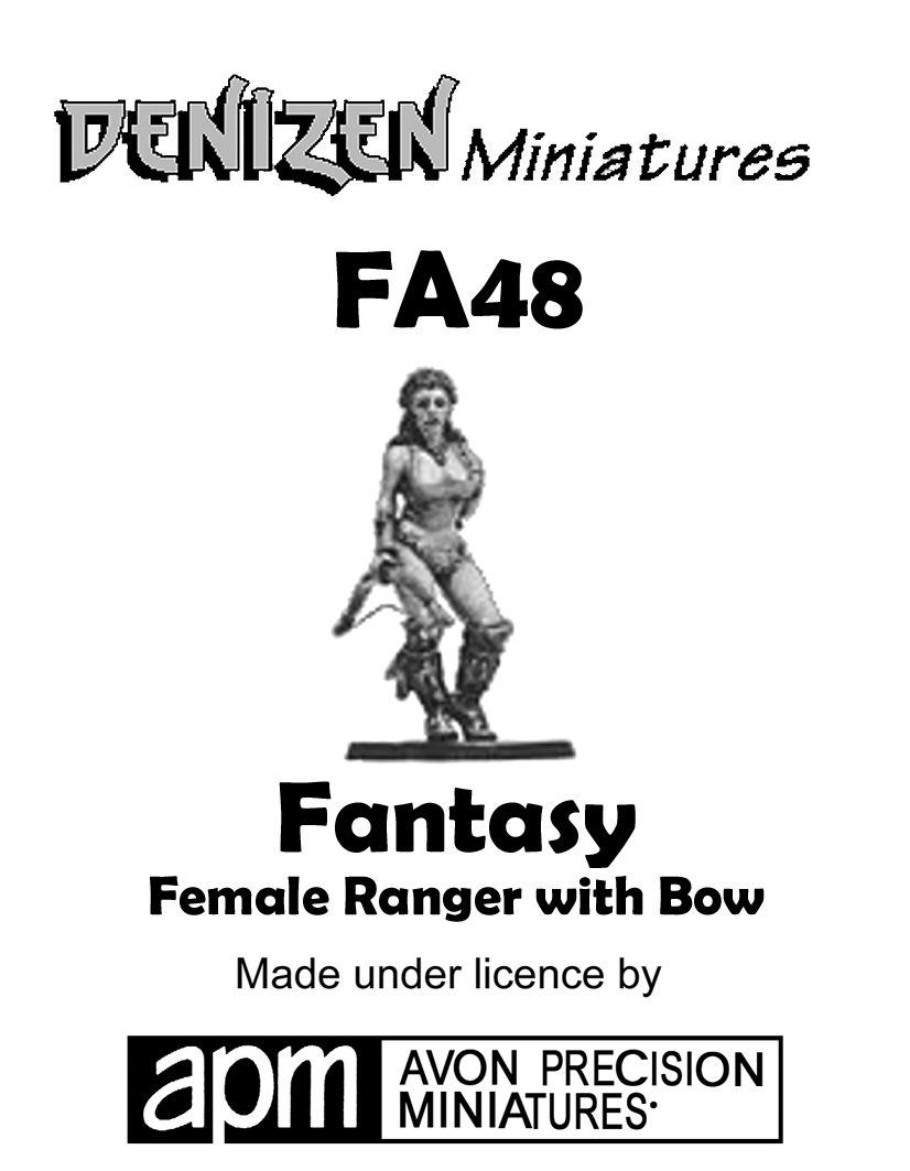 FA48 Female Ranger with Bow