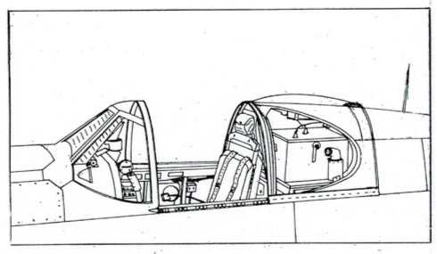 (image for) 9659 - North American P51B/C Mustang Canopy