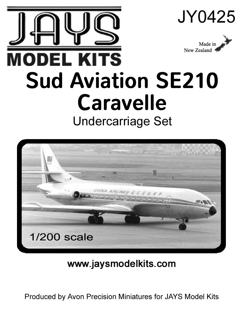 JY0425 Sud Aviation Caravelle Undercarriage Set