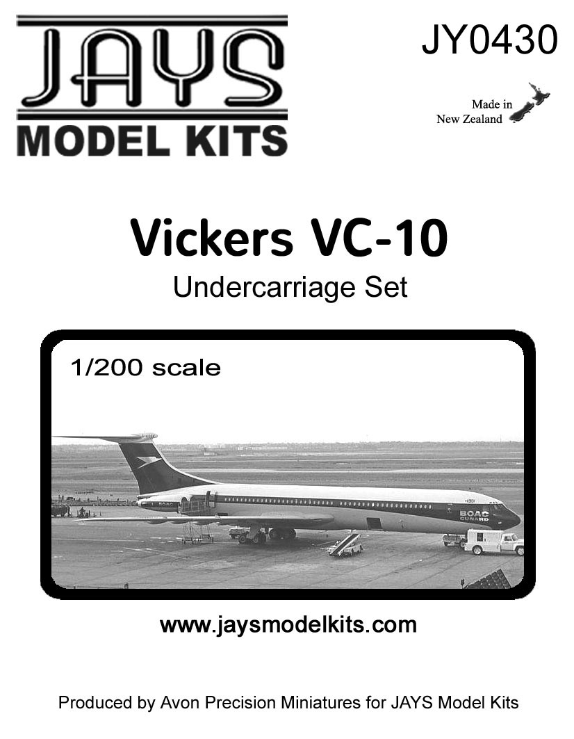 JY0430 Vickers VC-10 Undercarriage Set