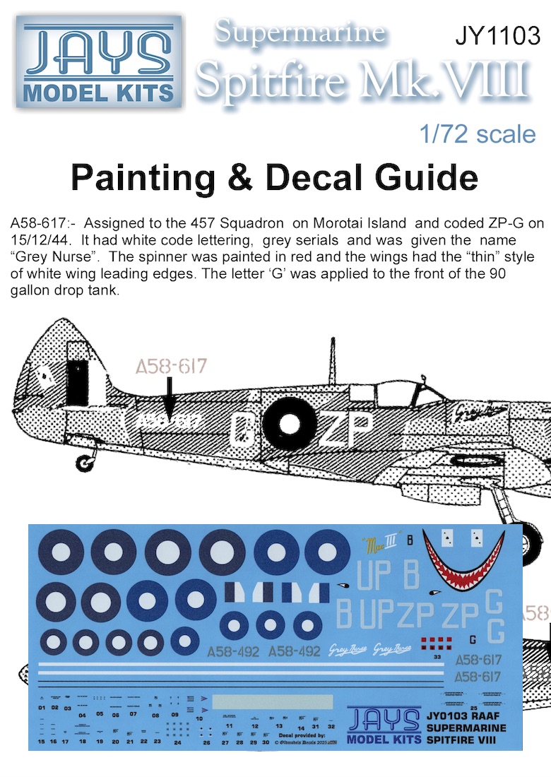 (image for) JY1103 Spitfire Mk.VIII