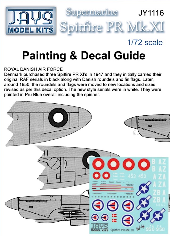 (image for) JY1116 Spitfire PR Mk.XI