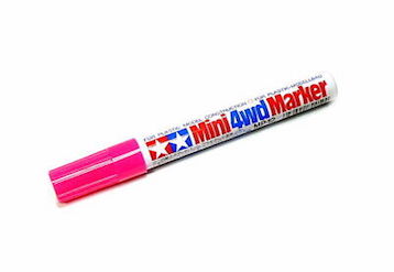 MP-12 Mini 4wd Marker - Fluorescent Pink