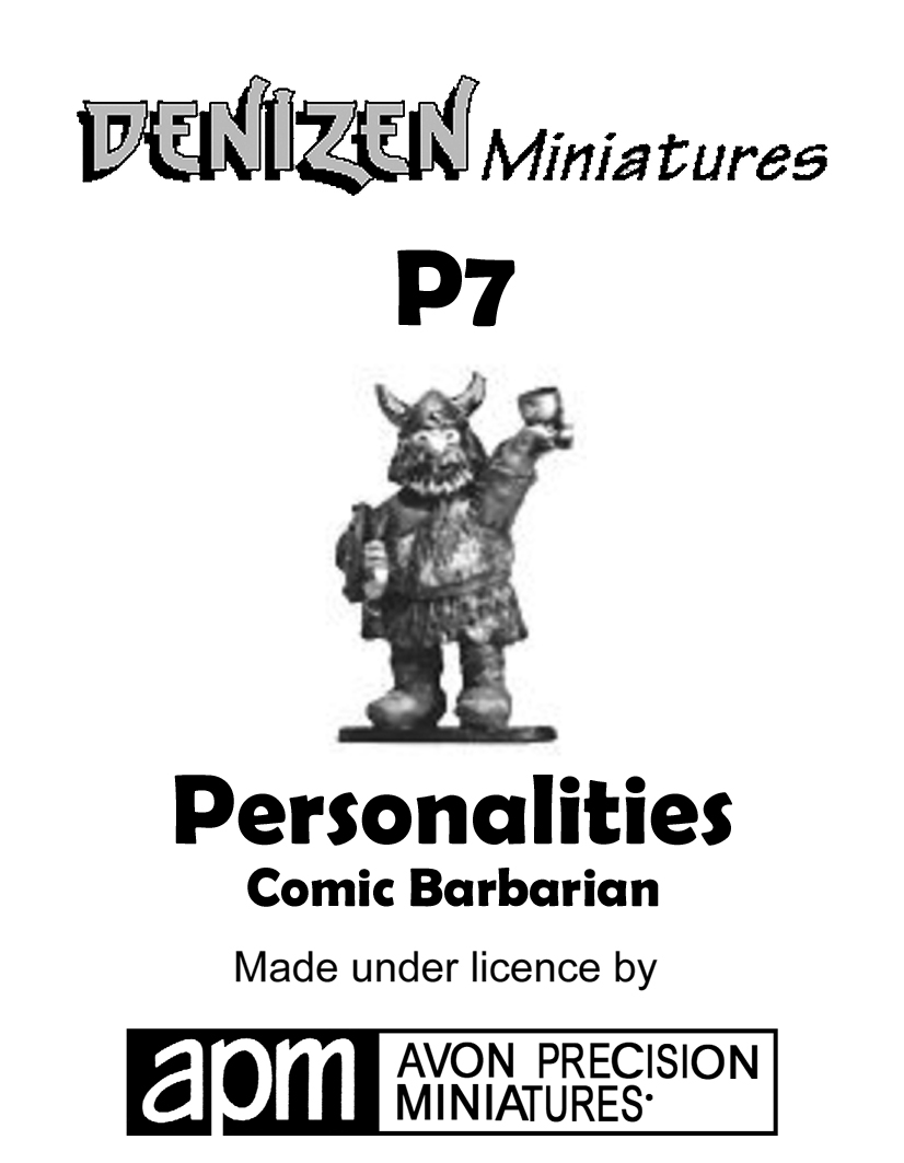 P7 Comic Barbarian