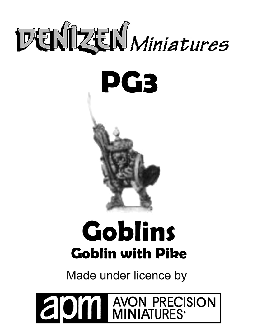 PG3 Goblin with Pike
