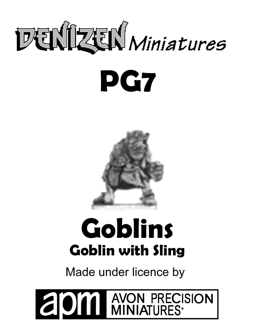 PG7 Goblin with Sling