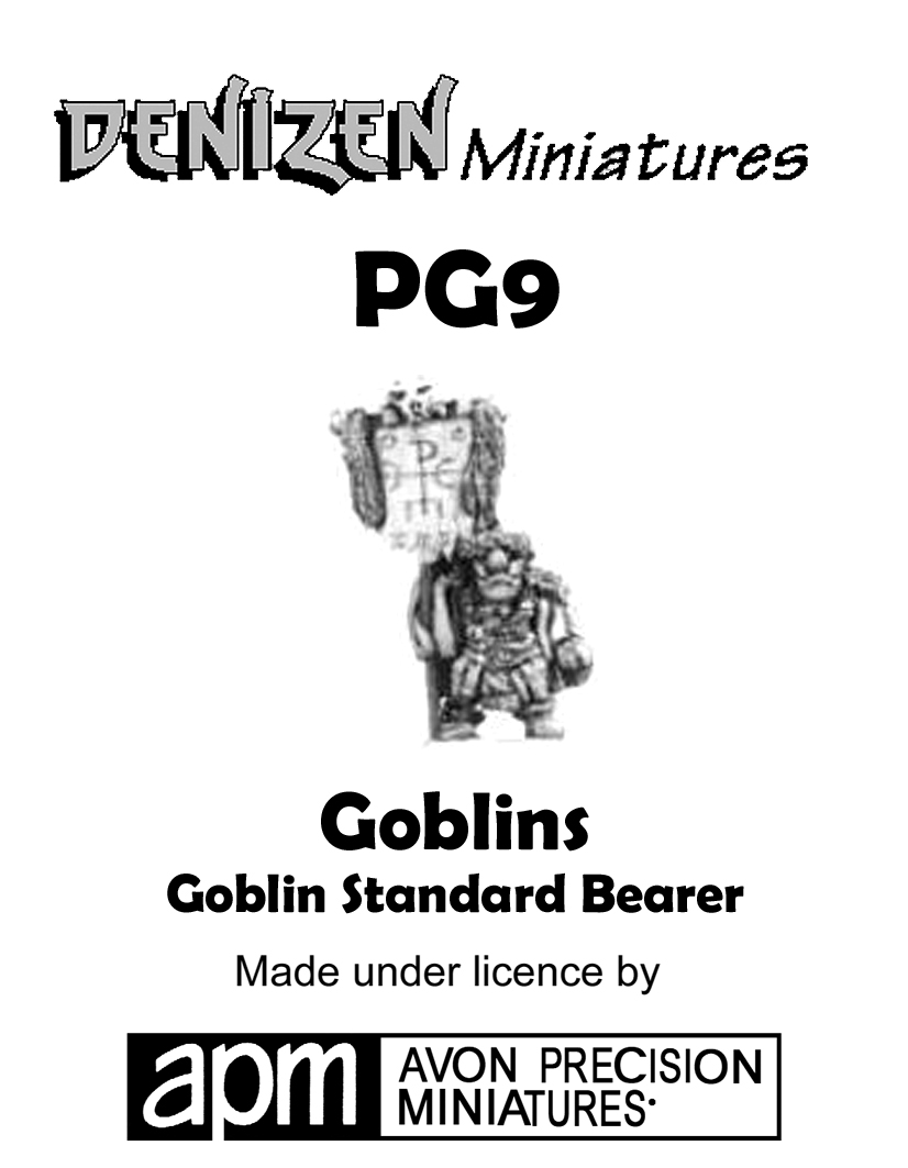 PG9 Goblin Standard Bearer