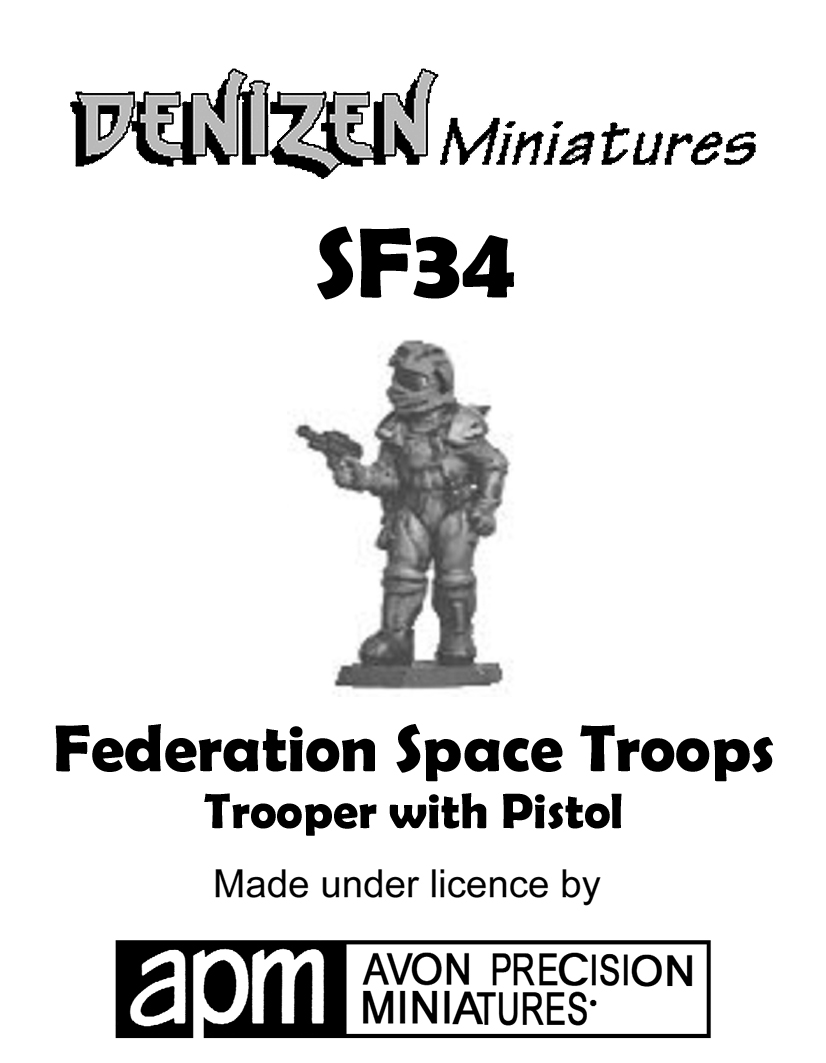 SF34 Trooper with Pistol
