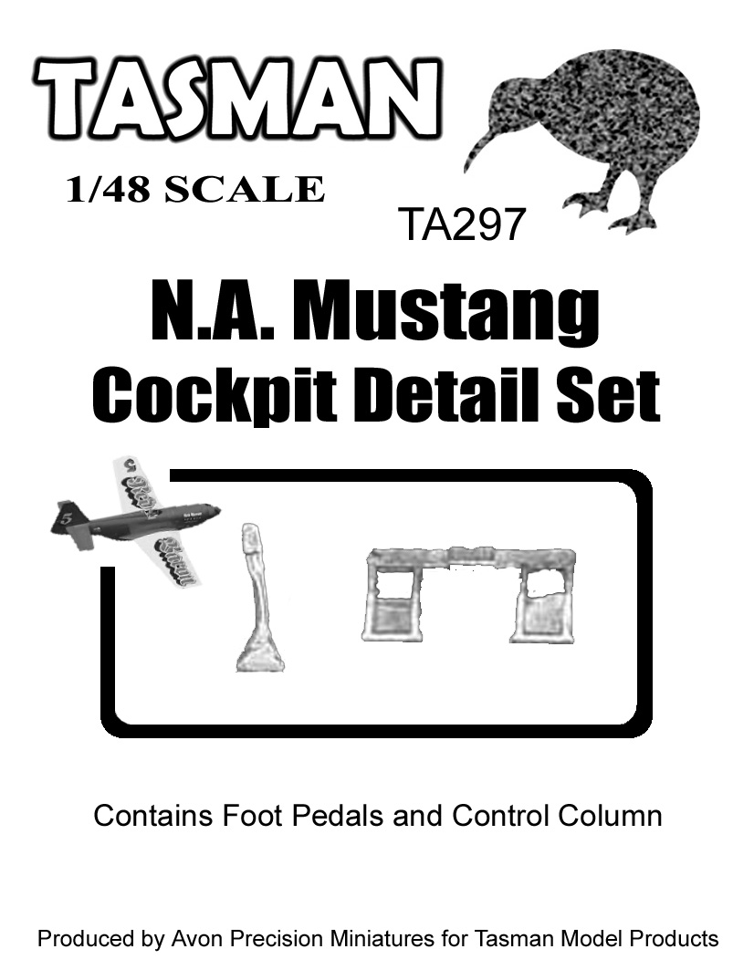 (image for) TA297 Mustang Cockpit Detail Set