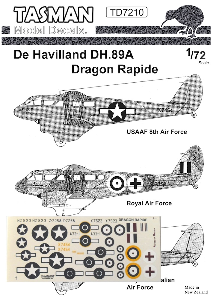 TD7210 DH.89A Dragon Rapide