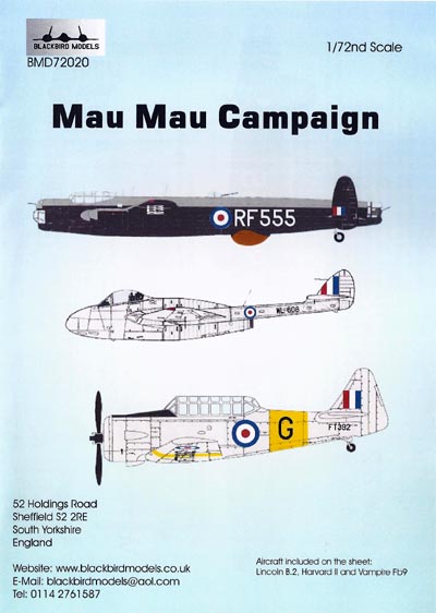 BMD72020 Mau Mau Campaign