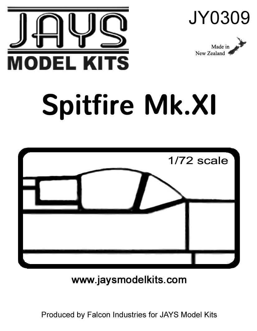 JY0309 Spitfire Mk.XI Canopy