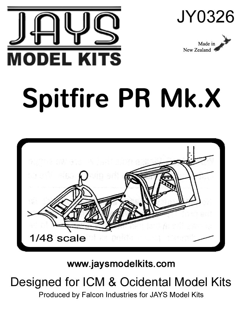 JY0326 Spitfire PR Mk.X Canopy