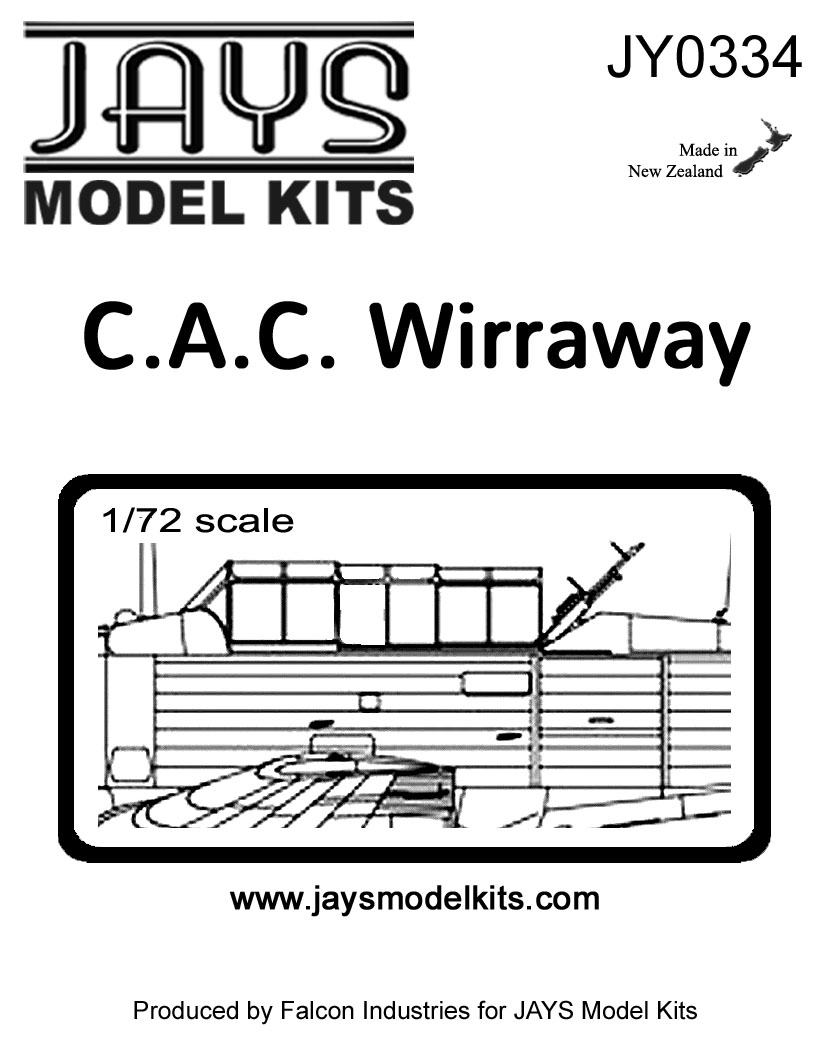 JY0334 CAC Wirraway Canopy