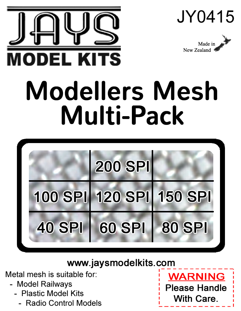 JY0415 Modellers Mesh Multi-Pack