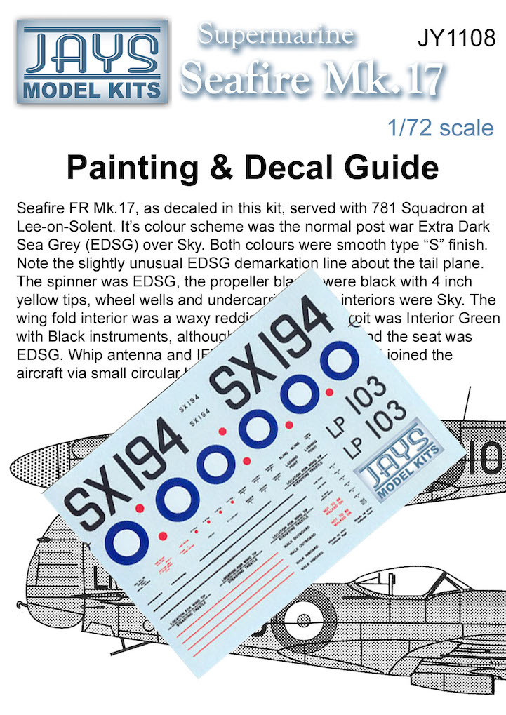 (image for) JY1108 Seafire Mk.XVII
