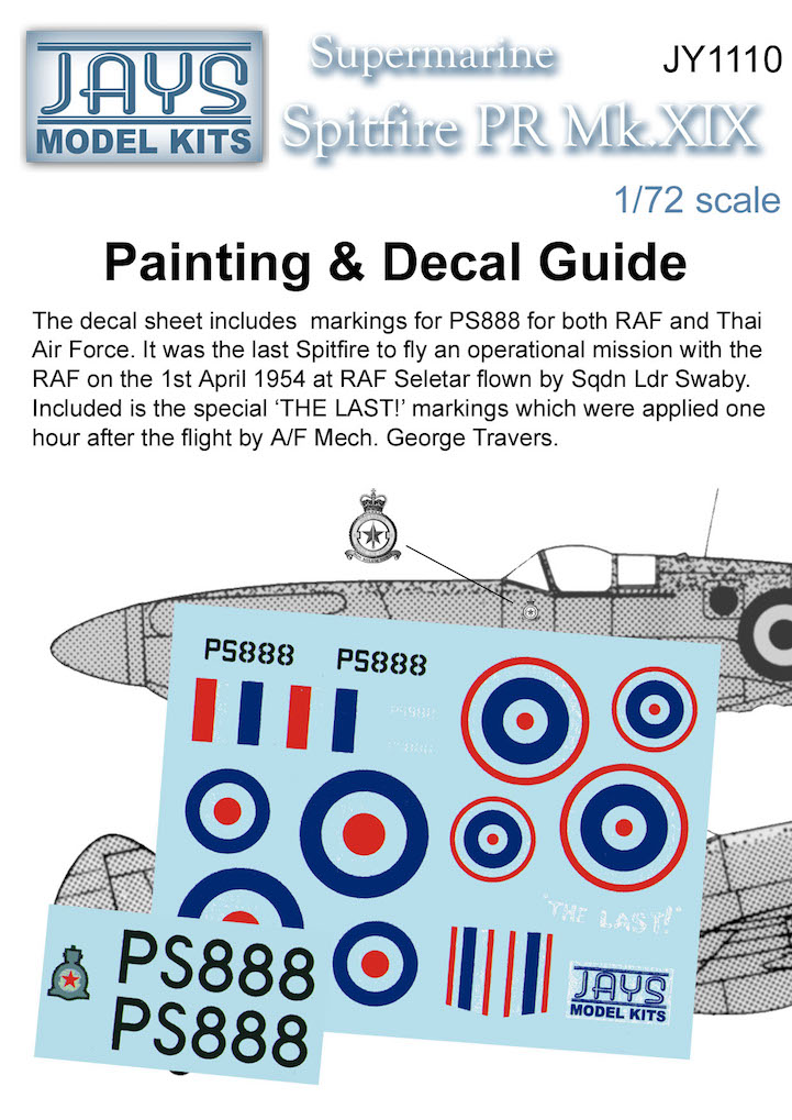 (image for) JY1110 Spitfire Mk.XIX
