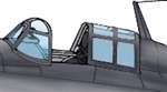 9556 - Grumman F4F Wildcat Canopy