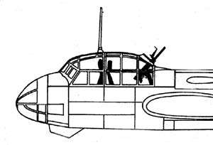 9620 - Junkers JU88 S/T Canopy