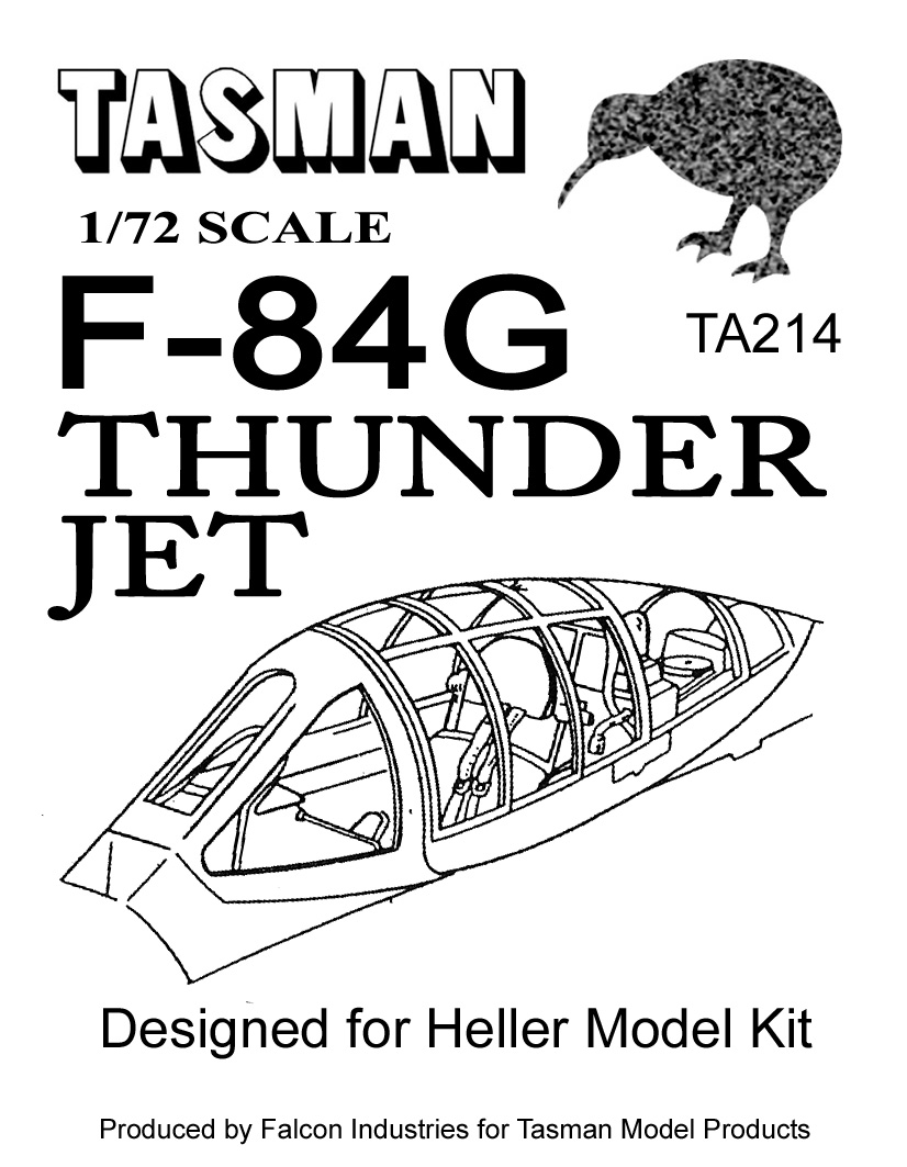 TA214 F-84G Thunder Jet Canopy