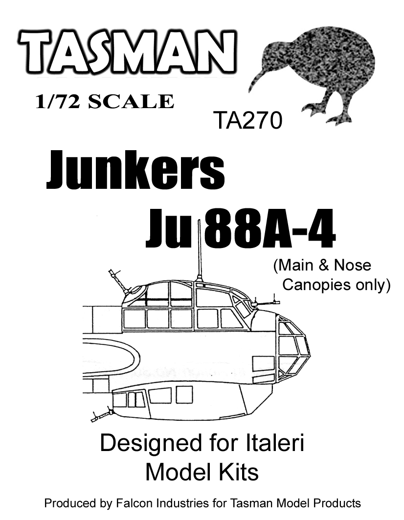 TA270 Junkers Ju88A-4 Canopy