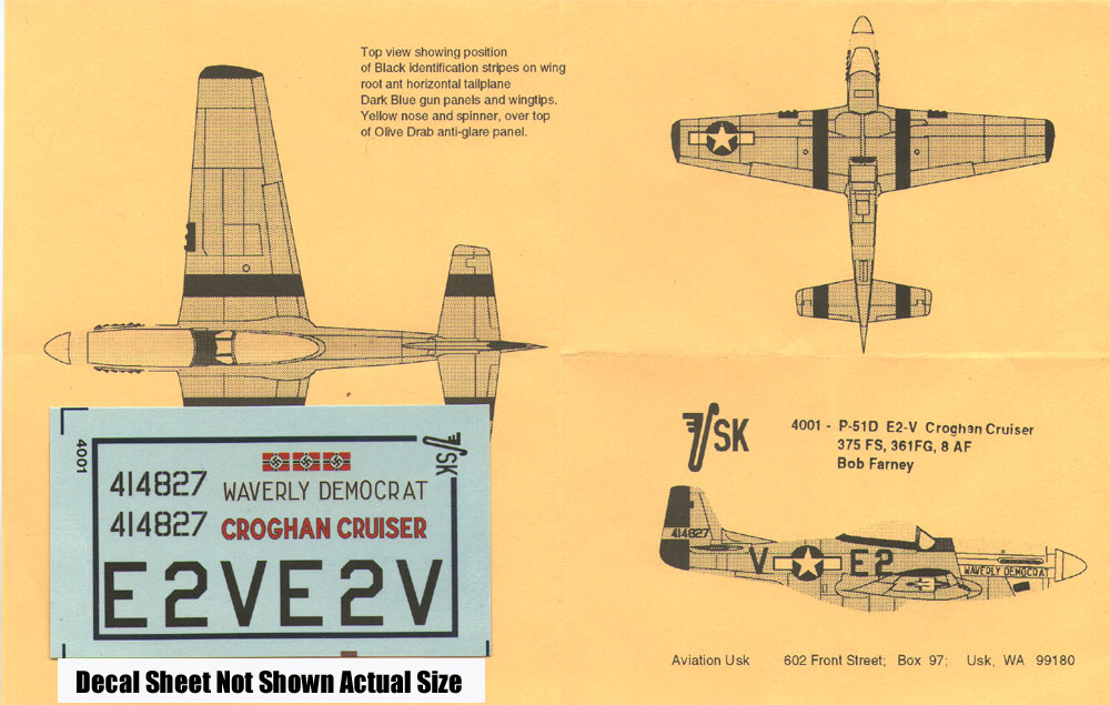 4001 USAAF P-51D