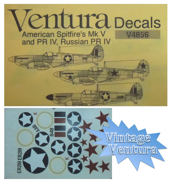 V4856 American & Russian Spitfires